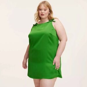 NWT Kate Spade Green Tank Shift Mini Dress Size 3X